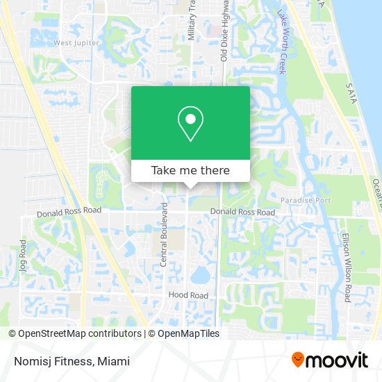 Nomisj Fitness map