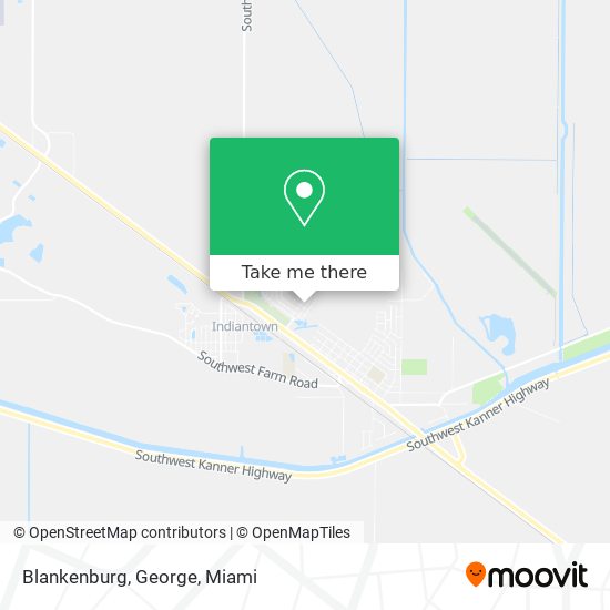 Mapa de Blankenburg, George