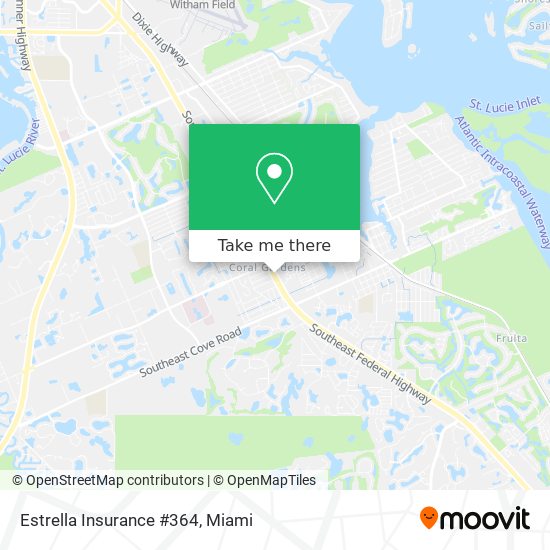 Estrella Insurance #364 map