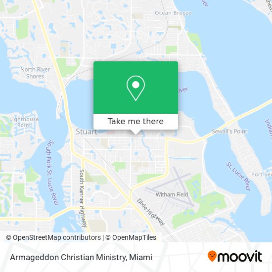 Armageddon Christian Ministry map