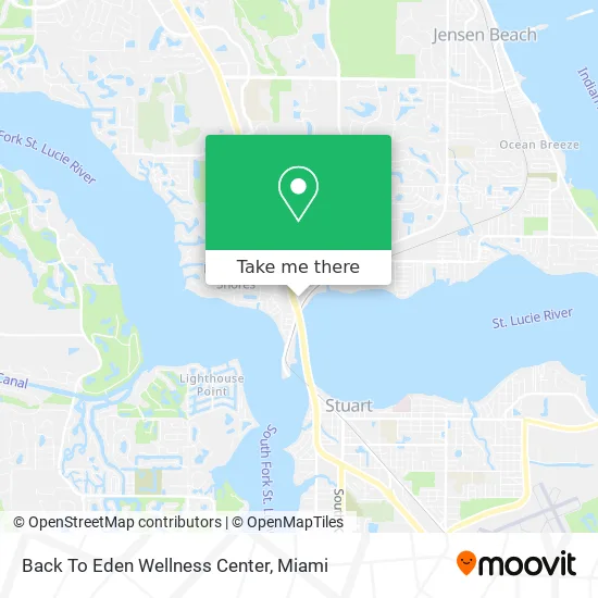 Back To Eden Wellness Center map