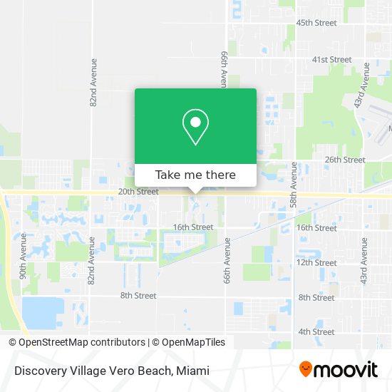Discovery Village Vero Beach map
