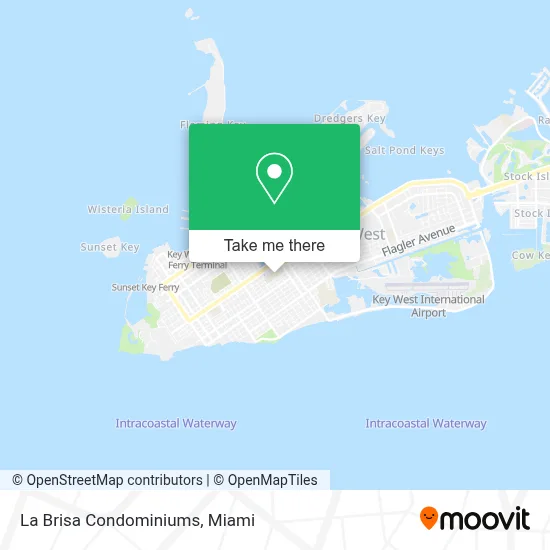 La Brisa Condominiums map