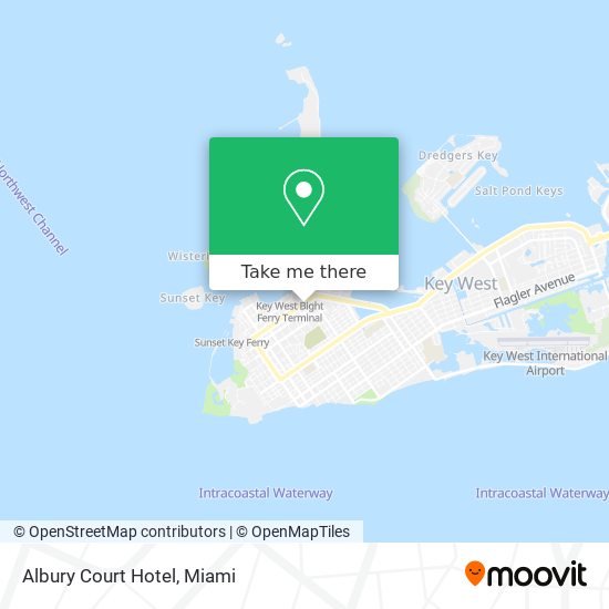 Albury Court Hotel map