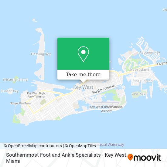 Southernmost Foot and Ankle Specialists - Key West map