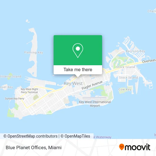 Blue Planet Offices map