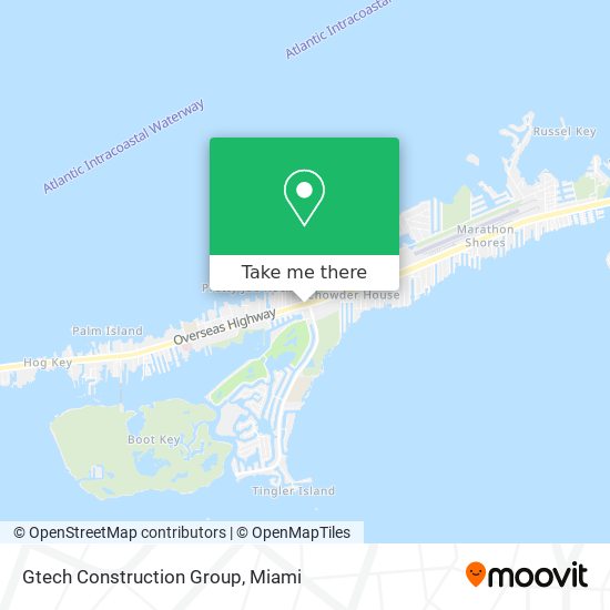 Mapa de Gtech Construction Group