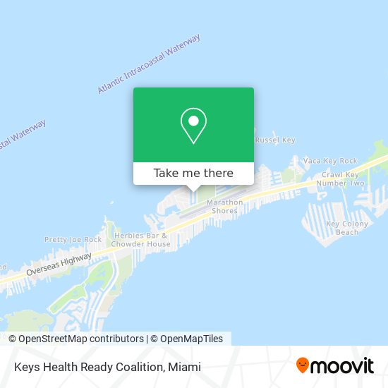 Keys Health Ready Coalition map