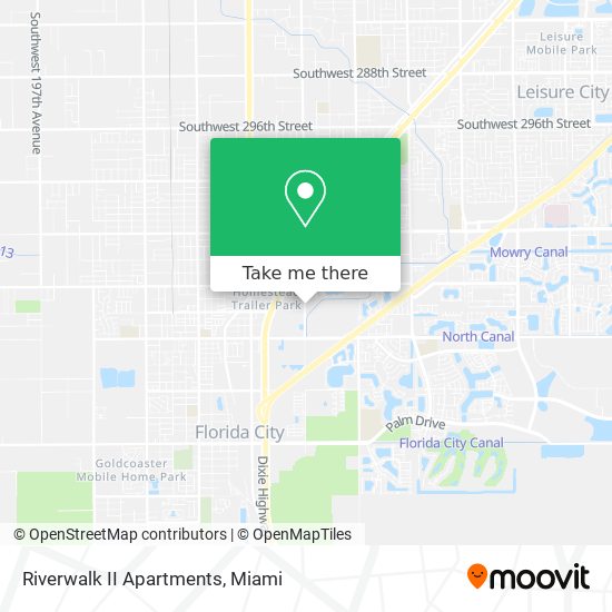 Riverwalk II Apartments map