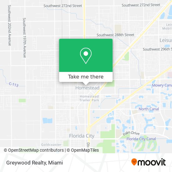 Greywood Realty map