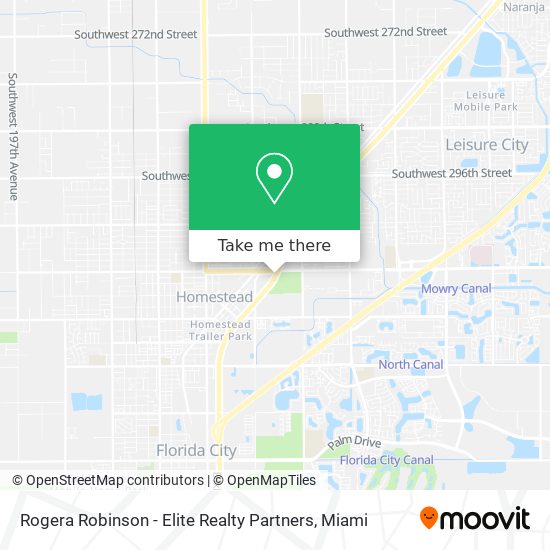 Mapa de Rogera Robinson - Elite Realty Partners