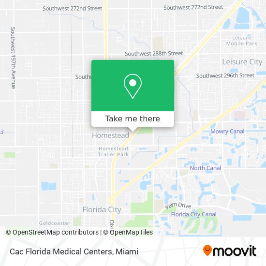 Cac Florida Medical Centers map