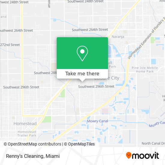 Mapa de Renny's Cleaning
