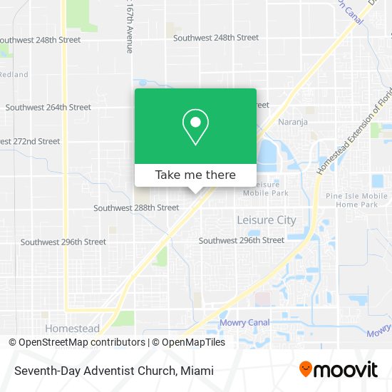 Seventh-Day Adventist Church map