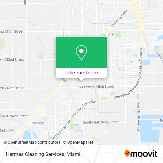 Hermes Cleaning Services map