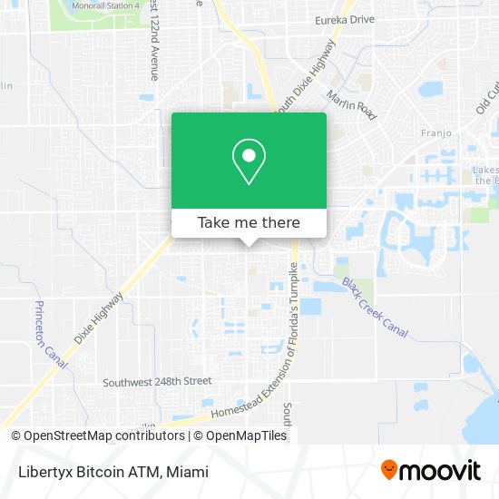 Libertyx Bitcoin ATM map