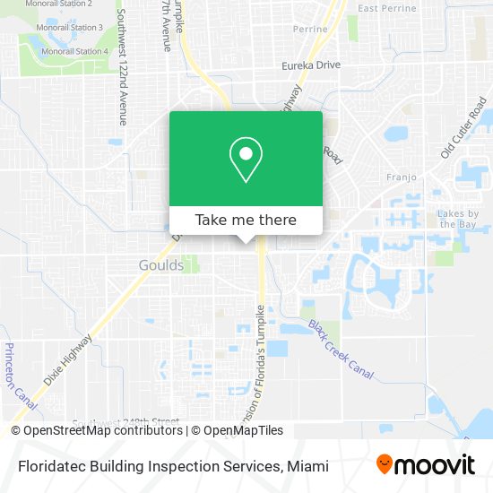 Mapa de Floridatec Building Inspection Services