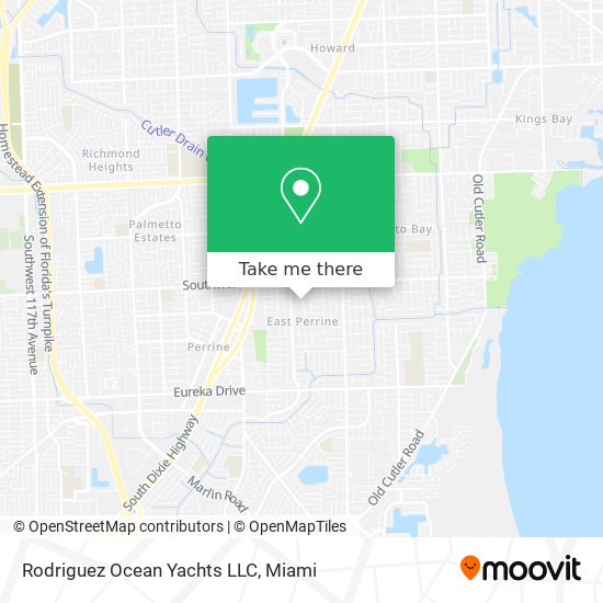 Mapa de Rodriguez Ocean Yachts LLC