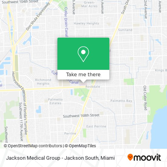 Jackson Medical Group - Jackson South map