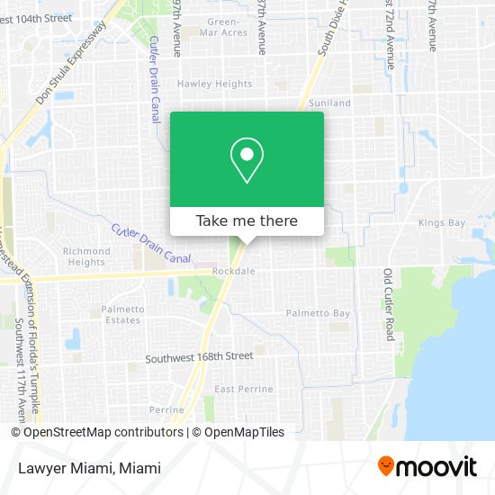 Mapa de Lawyer Miami