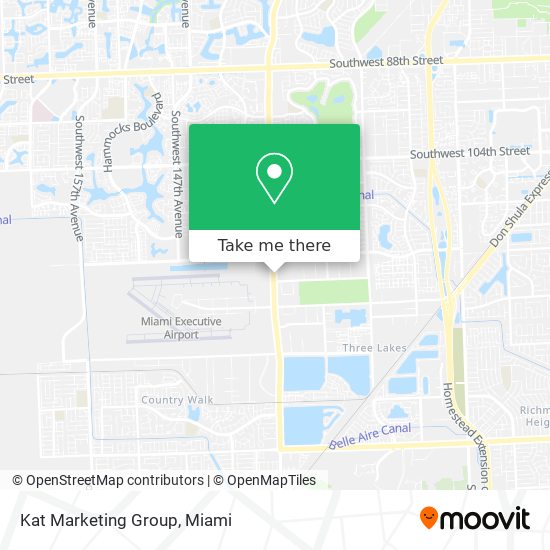 Kat Marketing Group map