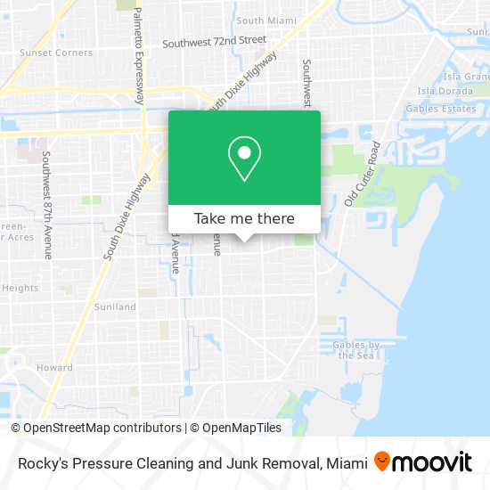 Rocky's Pressure Cleaning and Junk Removal map