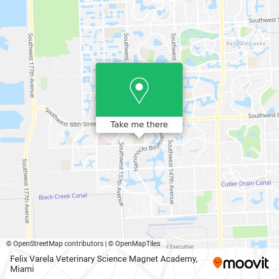 Felix Varela Veterinary Science Magnet Academy map