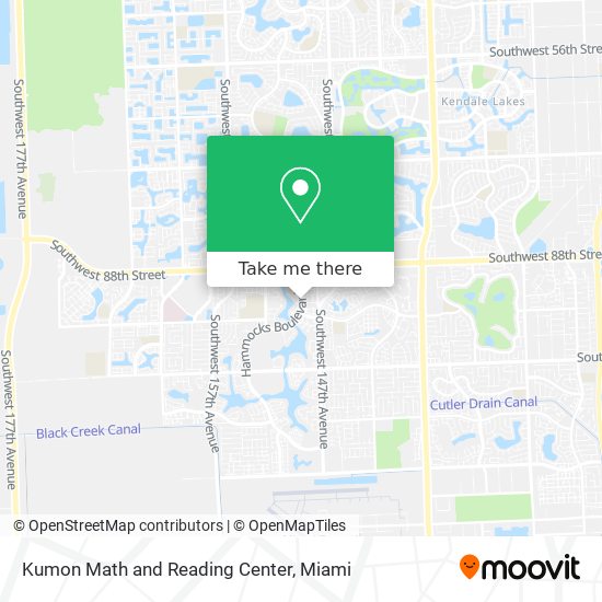 Mapa de Kumon Math and Reading Center