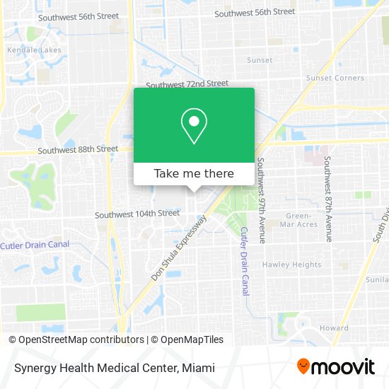 Mapa de Synergy Health Medical Center