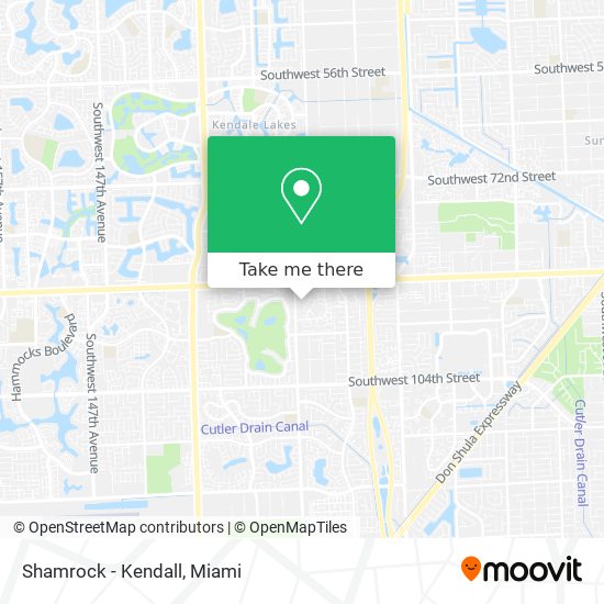 Mapa de Shamrock - Kendall