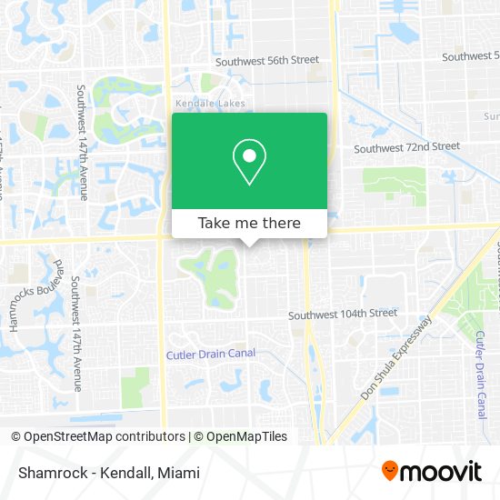 Shamrock - Kendall map