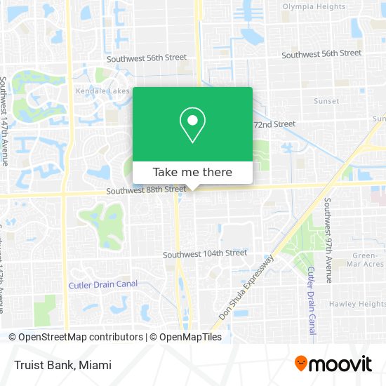 Truist Bank map