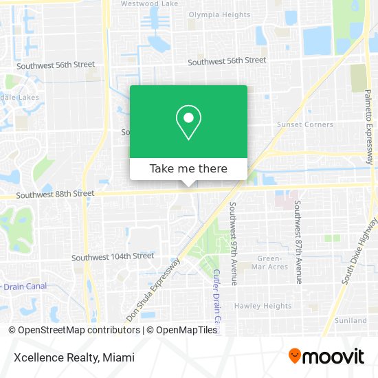 Xcellence Realty map