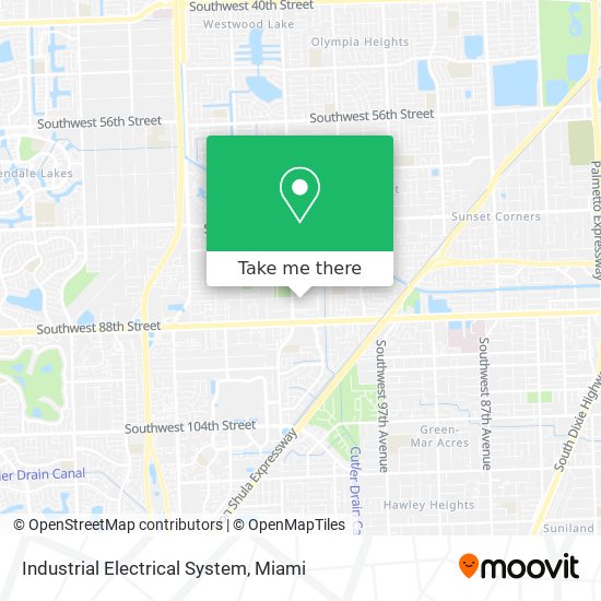 Industrial Electrical System map