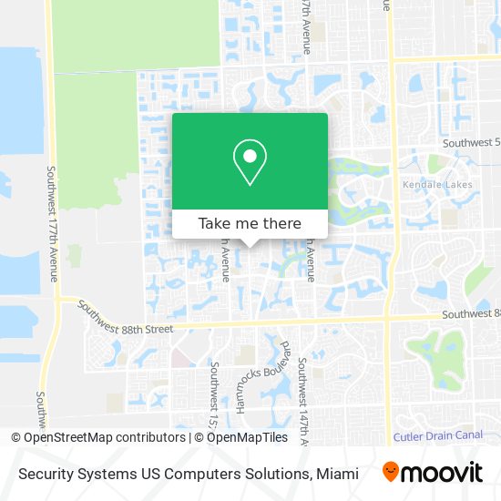 Security Systems US Computers Solutions map