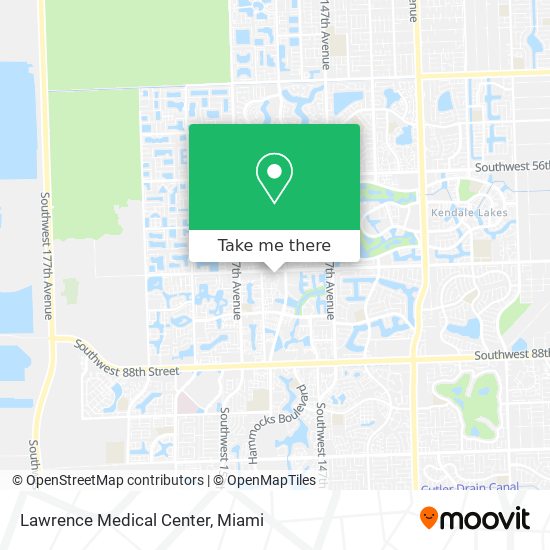 Mapa de Lawrence Medical Center