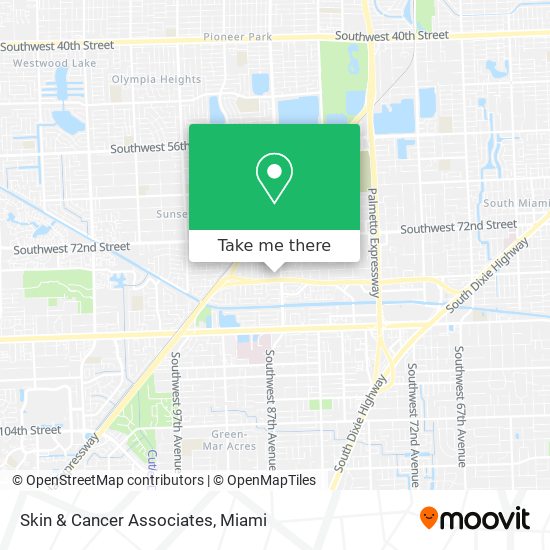 Skin & Cancer Associates map