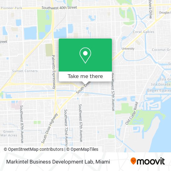 Mapa de Markintel Business Development Lab