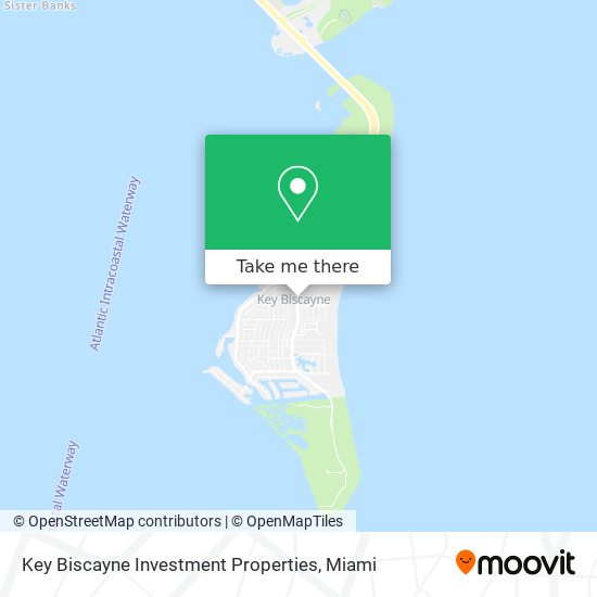 Mapa de Key Biscayne Investment Properties