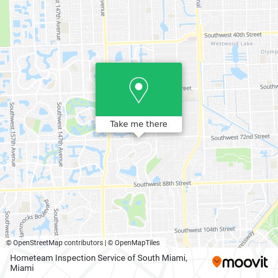 Hometeam Inspection Service of South Miami map