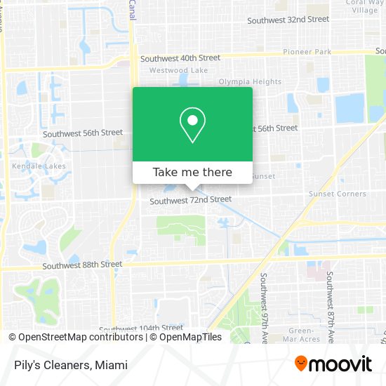 Pily's Cleaners map