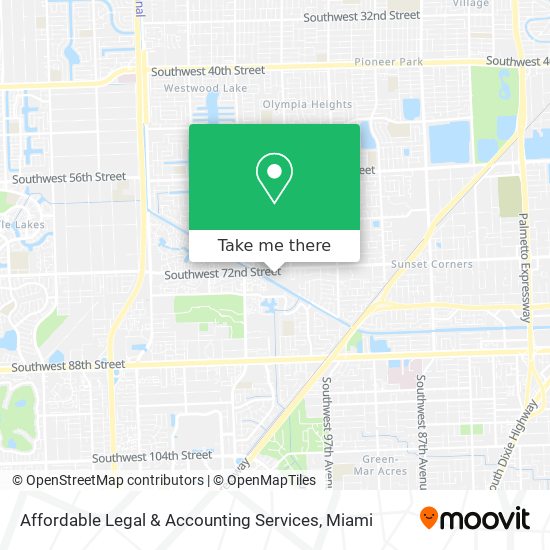 Mapa de Affordable Legal & Accounting Services