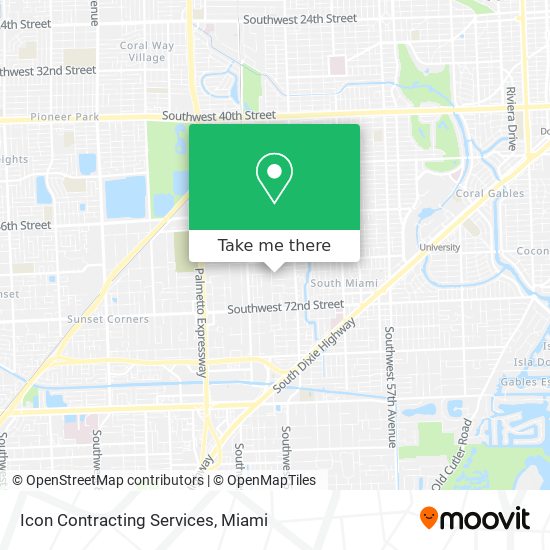 Icon Contracting Services map