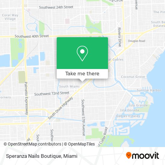 Speranza Nails Boutique map