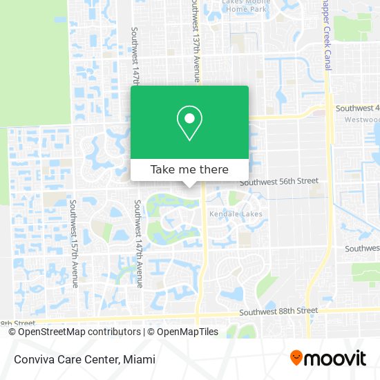 Conviva Care Center map