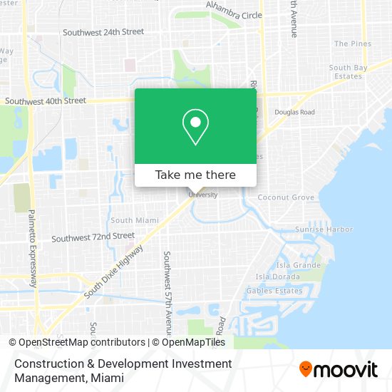 Construction & Development Investment Management map