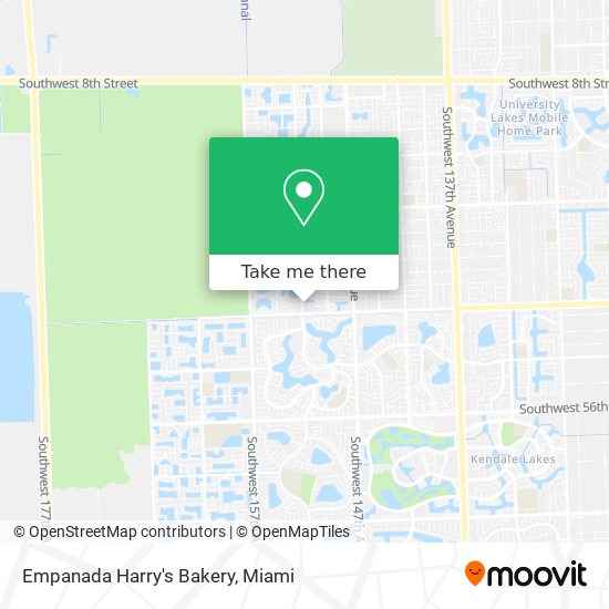 Empanada Harry's Bakery map