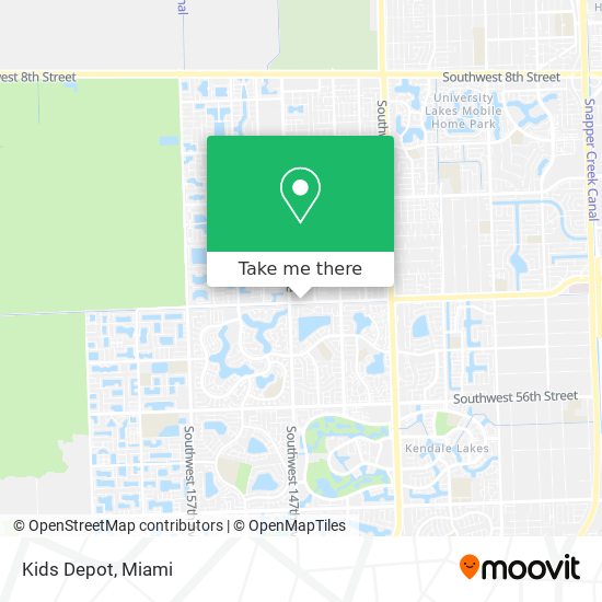 Kids Depot map