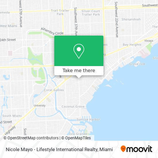 Nicole Mayo - Lifestyle International Realty map