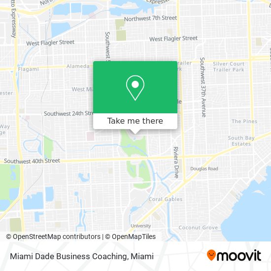 Miami Dade Business Coaching map